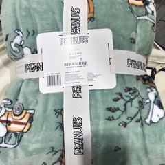 コストコブランケット　スヌーピーPeanuts大判ひざ掛け 152x177cmセットの画像