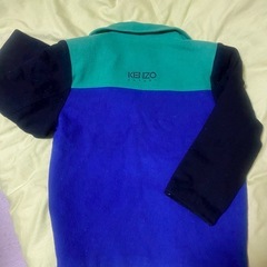 子供用　KENZO カラーブロック フリースジャケットの画像