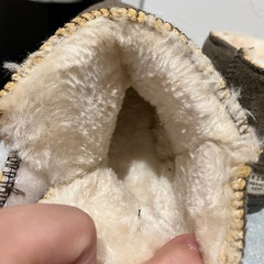 ムートンブーツ 14cm 美品の画像