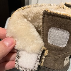ムートンブーツ 14cm 美品の画像