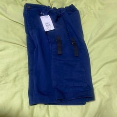 KENZO NCB-3404 インディゴ ハーフパンツ Mの画像