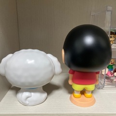 シロとしんちゃんの画像
