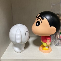シロとしんちゃんの画像