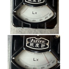 Aurora 照度計　昭和レトロ　レトロ　アンティーク　時代物　骨董品　未確認の画像