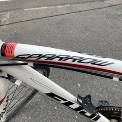FUJI SPARROW フジ スパロウ サイズS(17in) 前3段×後8段 Vブレーキ アルミフレーム クロスバイクの画像