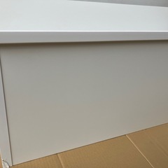 収納庫付ベンチ　ボックスタイプの画像