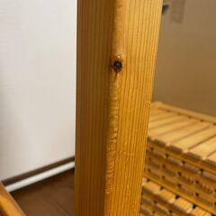 無印良品 MUJI 良品計画 パイン材テーブル 折りたたみ式 折りたたみテーブルの画像
