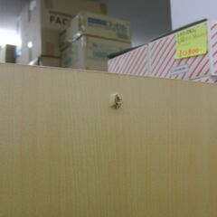 本棚 幅60×高さ175cm 木製 茶系 ナチュラル 棚 シェルフ ラック カラーボックス 札幌 手稲の画像