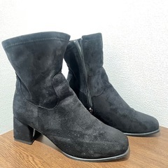スエードブーツ 24.5~25.0の画像