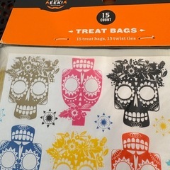 ハロウィン　トリートバッグ
の画像
