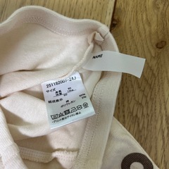 【一度着用】90サイズ レギンス くま　の画像
