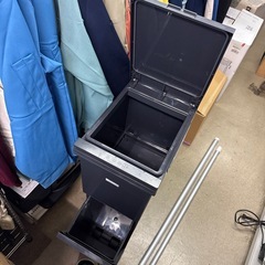 ゴミ箱　ペダル式　2段　トラッシュボックスの画像