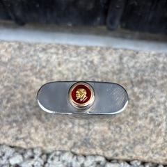 🌟🪆ヴィンテージ ソ連製 ステンレス フラスコ／レーニン刻印入り🪆🌟の画像