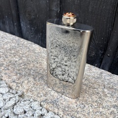 🌟🪆ヴィンテージ ソ連製 ステンレス フラスコ／レーニン刻印入り🪆🌟の画像