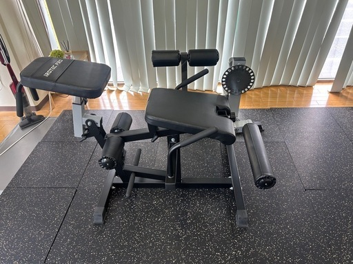 【値下げしました】IROTECレッグエクステンション・カールマシン　トレーニングマシン　ジム専用マシン