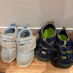 ベビーシューズ　キッズ　スニーカーセットの画像