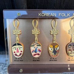 🌸✨KOREAN FOLK SPOON SET／韓国民俗スプーンセット✨🌸の画像
