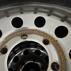 31×10.50R15LT オープンカントリー スパイクタイヤアルミセット　使用ごく僅か 4本セットの画像