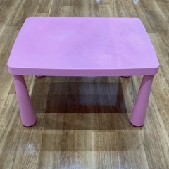 マンムット(IKEA)テーブル＆椅子2脚【町田市再生家具】252085の画像