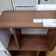 ★リユースのサカイ水戸店★オープンラックブラウンH85.5×D26.5×W59クリーニング済みMT5902の画像
