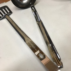 お玉　フライ返し　レードル　網　レードル　　バーズネストフライヤーの画像