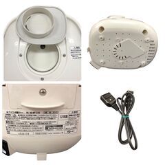 25R418 ジ3 ZOJIRUSHI 象印 マイコン炊飯ジャー NS-WF10 ホワイト 炊飯器 中古品の画像