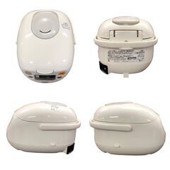 25R418 ジ3 ZOJIRUSHI 象印 マイコン炊飯ジャー NS-WF10 ホワイト 炊飯器 中古品の画像