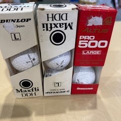ゴルフボール　Lサイズ　47個の画像