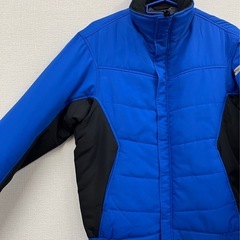 【中古品】ワークマン 防寒 ジャケット ブルー M メンズ 中綿ジャケット ジャンパーの画像