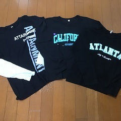 キッズ150 長袖3 半袖2 短パンセットの画像