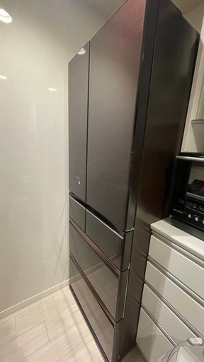 【美品】三菱 517L 6ドア冷蔵庫 MR-WX52F-BR 2021年製✨明石市で直接引き取り限定！