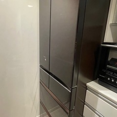 【美品】三菱 517L 6ドア冷蔵庫 MR-WX52F-BR 2021年製✨明石市で直接引き取り限定！の画像