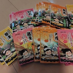 入浴剤複数個の画像