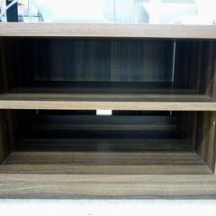 ☆テレビボード TV台 幅1100mm 奥行450mm 高さ360mm TVボード テレビ台 コーナーボード テレビラック 木目調 ブラウン 札幌市 豊平区 平岸の画像