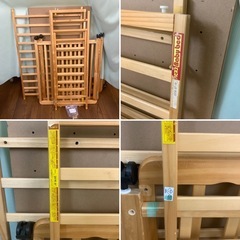 【ヤトミ】 ハピネス ベビーベッド  70×120の画像