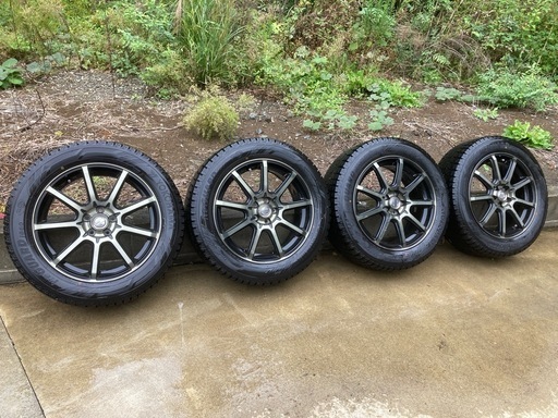 値下げ済み！美品極上スタッドレス　4本セット　215 55 R17 ヨコハマ　ig60  バリ山　高価なホイール付き　GAB スバル系などに