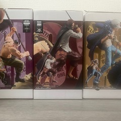 【新品未開封】ワンピース　グランディスタ3点セットの画像