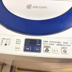 【10/27(月)最優先】SHARP 5.5kg 洗濯機 (ES-55E9-KB) 宜野湾市我如古・搬出可能な方の画像
