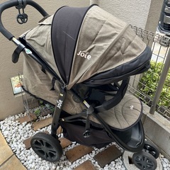 ベビーカー　Joie 専用レインカバー付きの画像