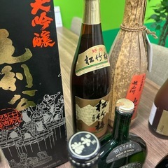 ウイスキー、紹興酒、清酒、、等の画像