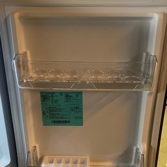 &   2ドアノンフロン冷凍冷蔵庫　Haier ハイアール　148L JR-NF148DK 2023年製　動作確認済みの画像