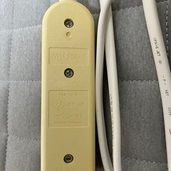 パナソニック 4個口の電源タップ 延長コードを無料で差し上げます！の画像