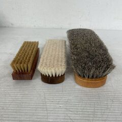 ブラシ 3本 セット まとめ まとめ売り サフィール Collonil コロニル 1909 革小物 手入れ A0701の画像