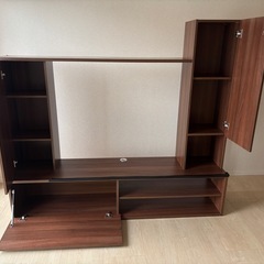 【木製テレビ台（メーカー：LOWYA】の画像