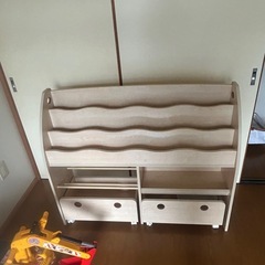 本棚、おもちゃ収納の画像