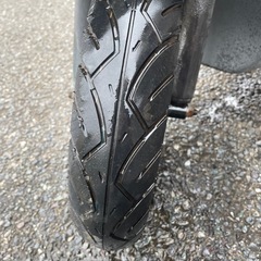 ライブDIO AF34 パールホワイト　不動車　原付　バイクの画像