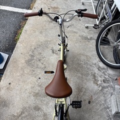 【キャプテンスタッグ】【折りたたみ自転車 16インチ】クリーニング済み【管理番号12110】町の画像