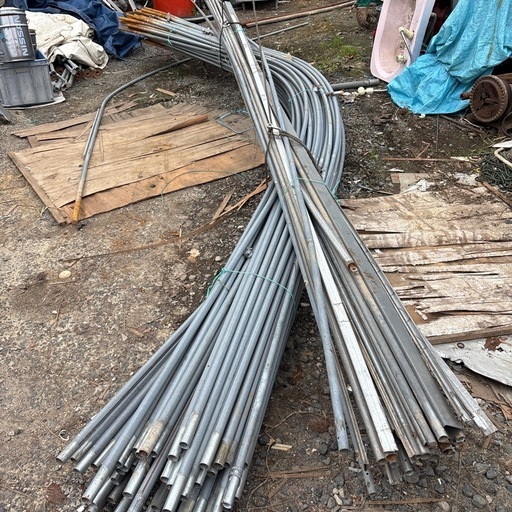 値下げビニールハウス骨組み20メートル