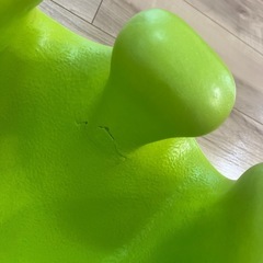 バンボ　黄緑　ベビーチェアの画像
