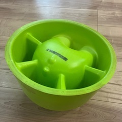 バンボ　黄緑　ベビーチェアの画像